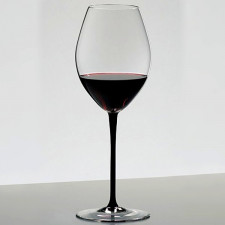 Бокал BLACK TIE для красного вина Hermitage 4100/30 , 0,59 л.черная ножка,подарочная упаковка