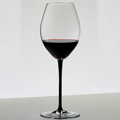 Бокал BLACK TIE для красного вина Hermitage 4100/30 , 0,59 л.черная ножка,подарочная упаковка