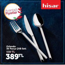 Набор столовых приборов 24 пр, 4мм, ORLANDO Hisar